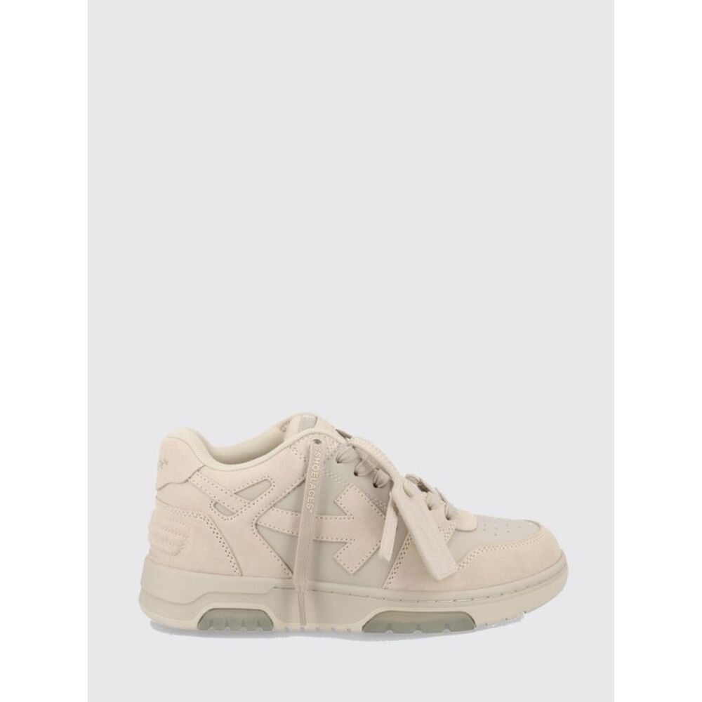 Off-White Women Off-White Out Of Office Bicolour Calfskin Low-Top Trainers